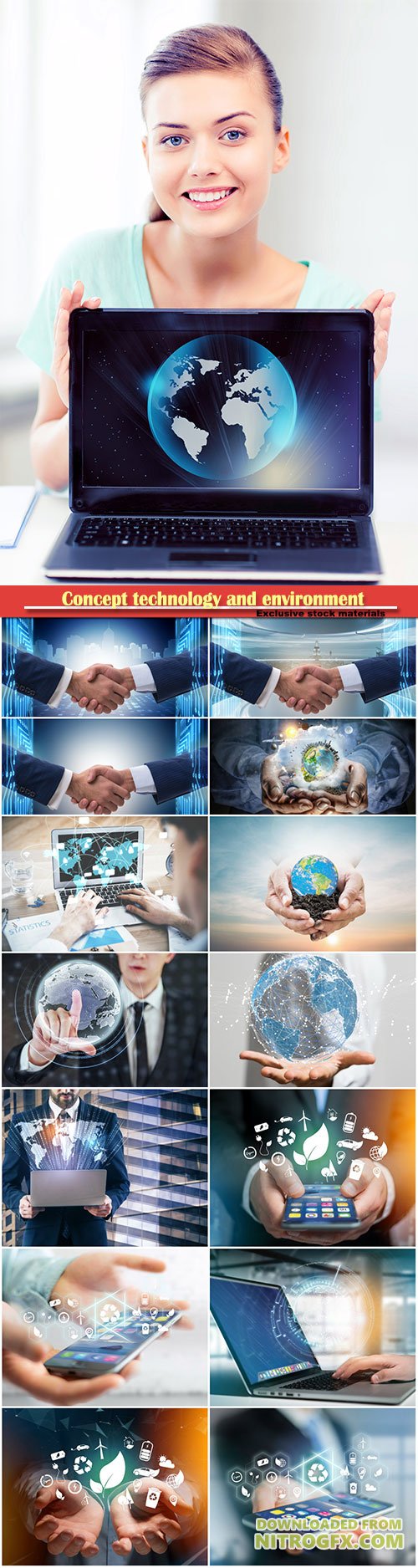 Concept technology and environment, network concept