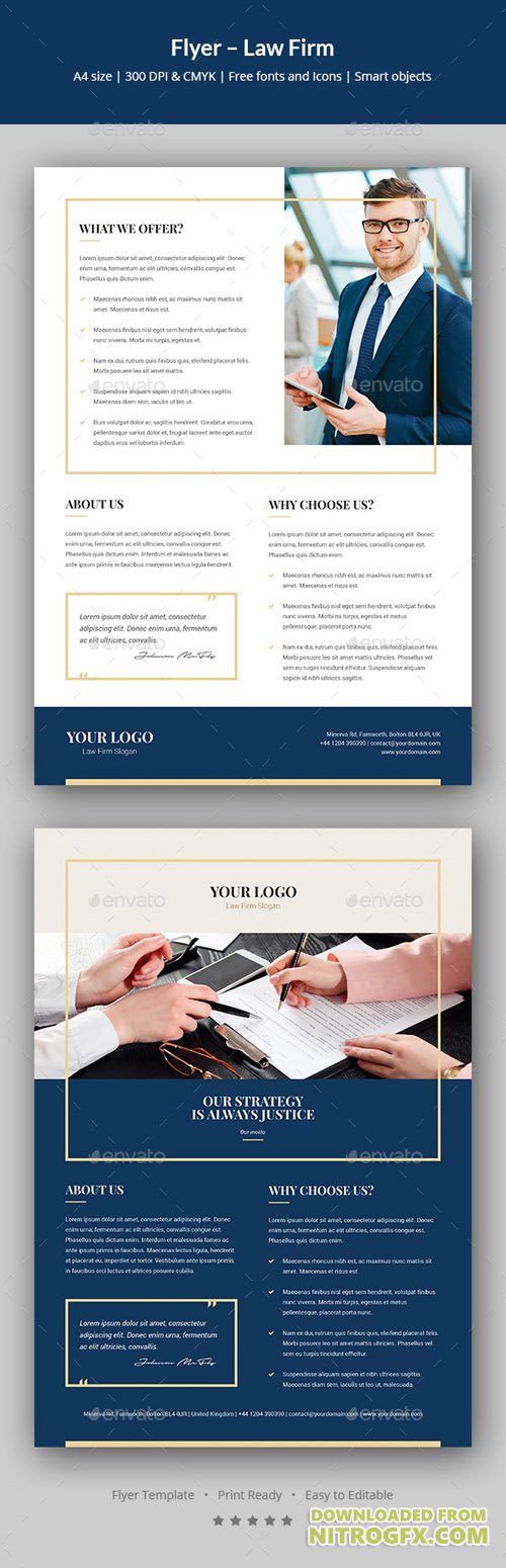 Flyer – Law Firm 20687902