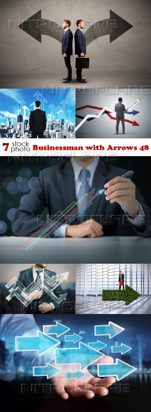 Photos - Businessman with Arrows 48