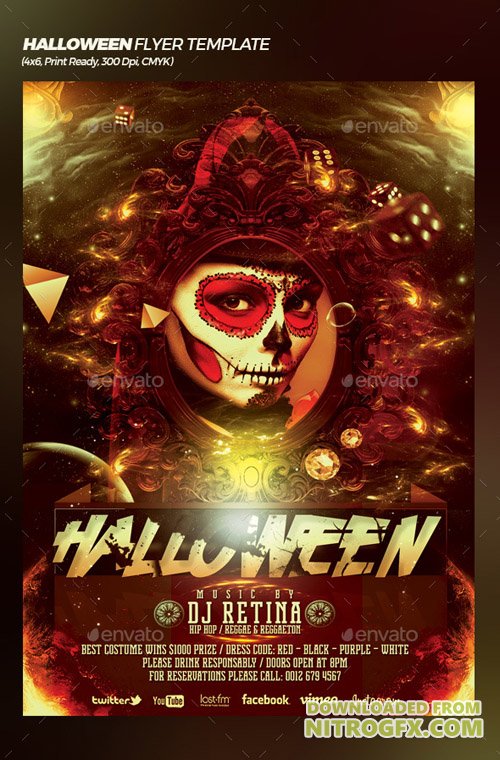 Halloween Bash Flyer / Poster Template 20773576