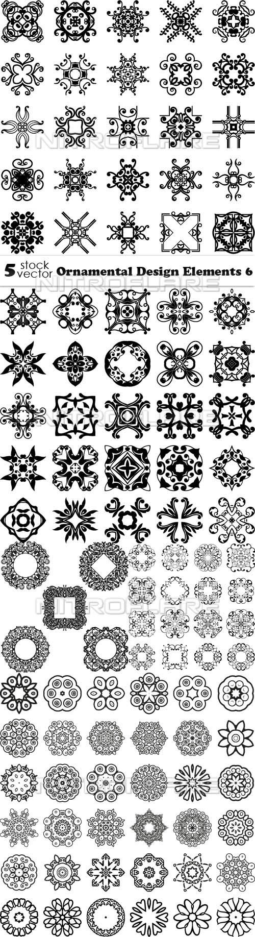 Vectors - Ornamental Design Elements 6