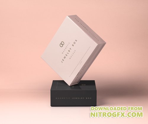 Jewelry Magnetic Box Mockup » NitroGFX - Download Unique Graphics For Creative Designers