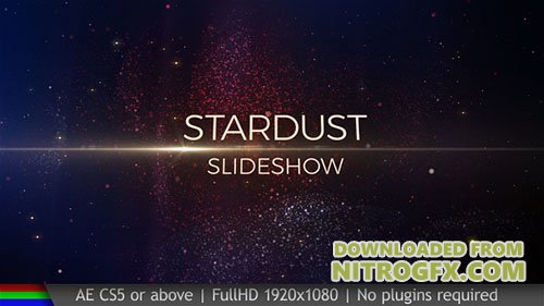 Slideshow Stardust - Project for After Effects (Videohive)
