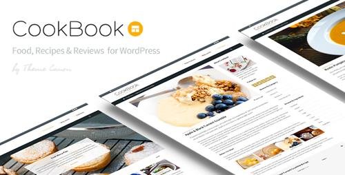 ThemeForest - CookBook v1.15 - Food Magazine Blog - 11393848