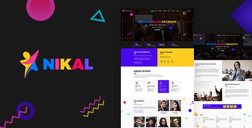 ThemeForest - Nikal Event v1.0 - Event, Conference Theme - 20995851
