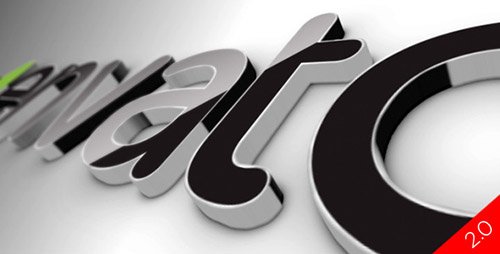 Black Classic 3D Logo V2 - Project for After Effects (Videohive)