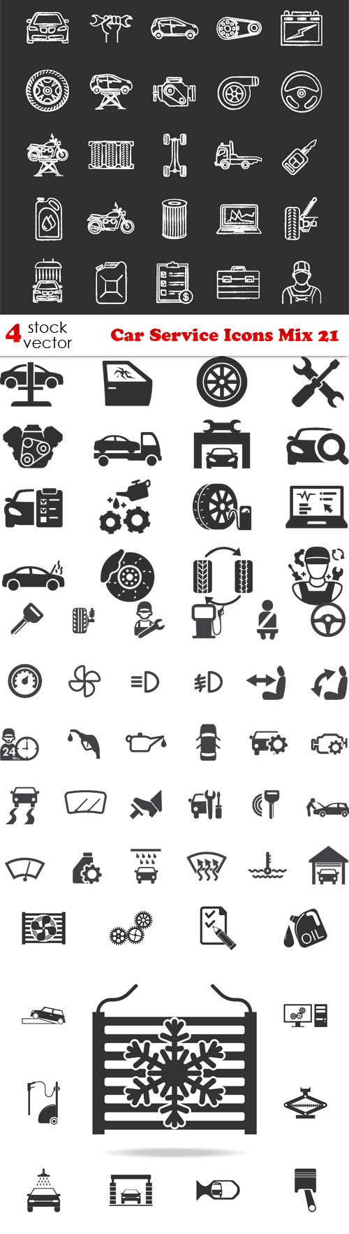 Vectors - Car Service Icons Mix 21