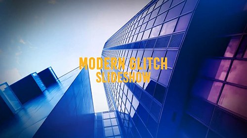 MA - Modern Glitch Opener - Slideshow 81489