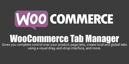 WooCommerce - Tab Manager v1.9.1