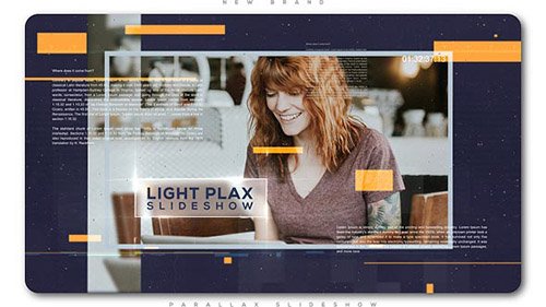 Light Parallax Universal Slideshow - Project for After Effects (Videohive)