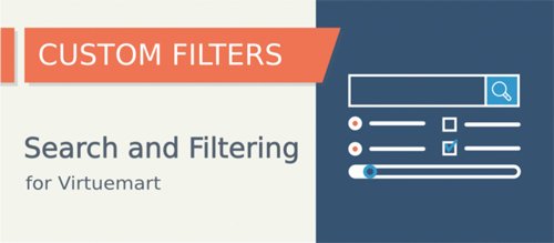 Custom Filters Pro v2.6.1 - The Complete Search and Filtering Solution for Virtuemart