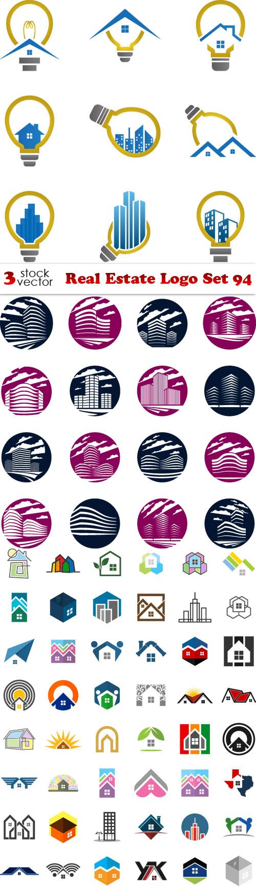 Vectors - Real Estate Logo Set 94