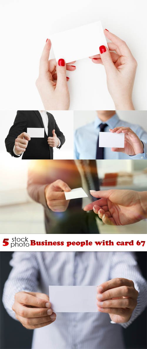 Photos - Business people with card 67