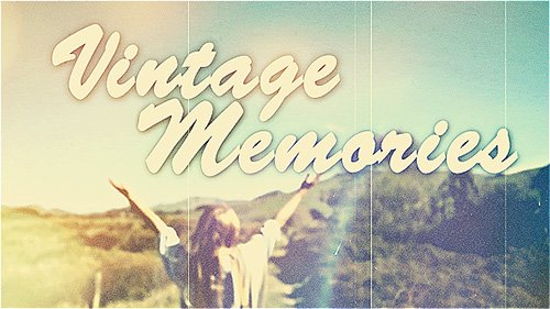 Summertime Vintage Memories - Project for After Effects (Videohive)
