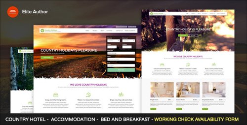 ThemeForest - CountryHolidays v1.7 - Country Hotel and Bed & Breakfast - 11800971