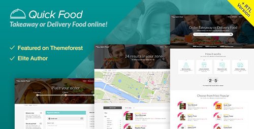 ThemeForest - QuickFood v1.8 - Delivery or Takeaway Food Template - 13958100