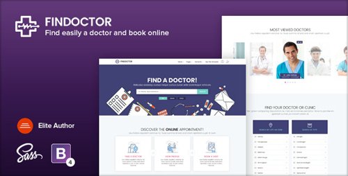 ThemeForest - FINDOCTOR v1.5 - Doctors directory and Book Online template - 20876478
