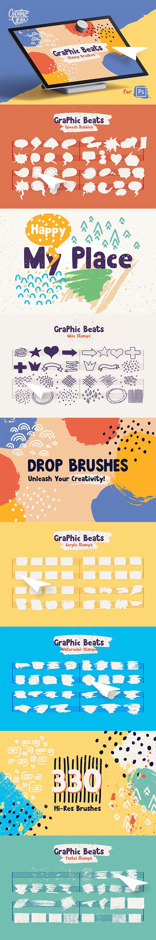 Graphic Beats: Photoshop Brushes