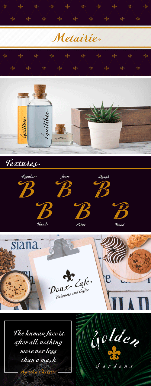 Metairie Font Family