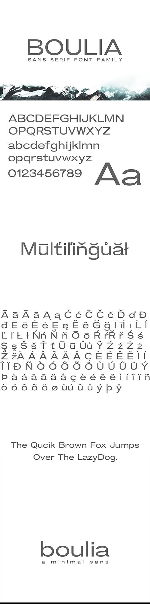 CM - Boulia Sans Serif Font Family 2912151