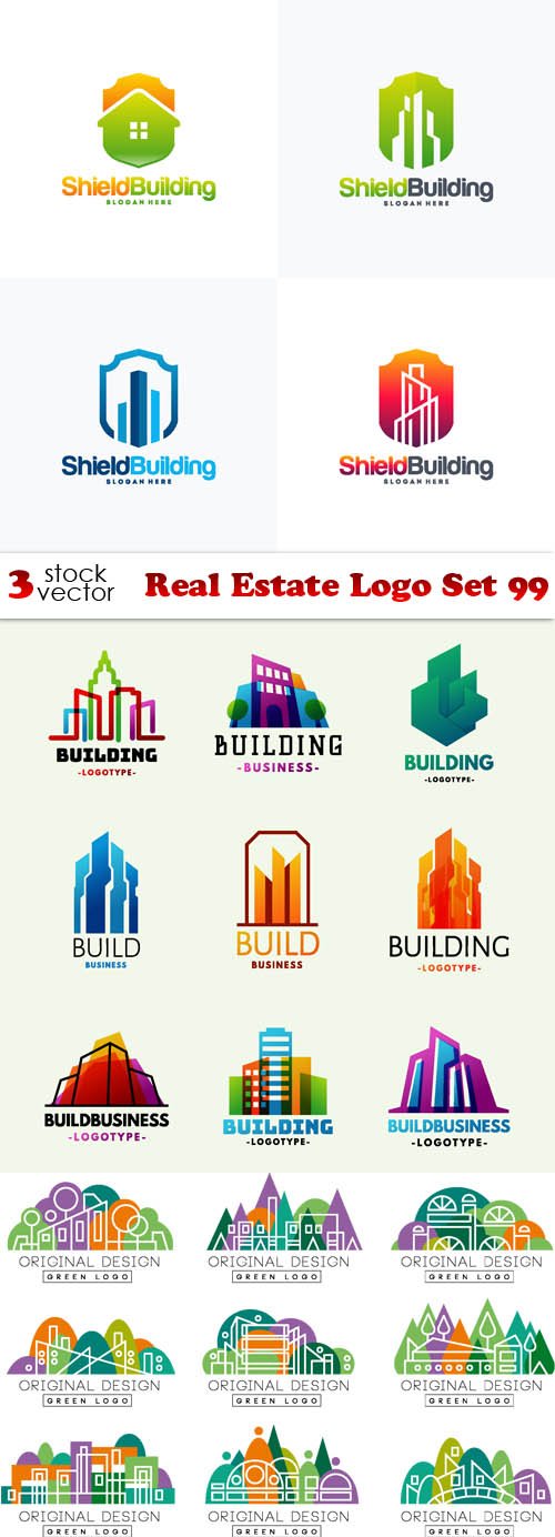 Vectors - Real Estate Logo Set 99