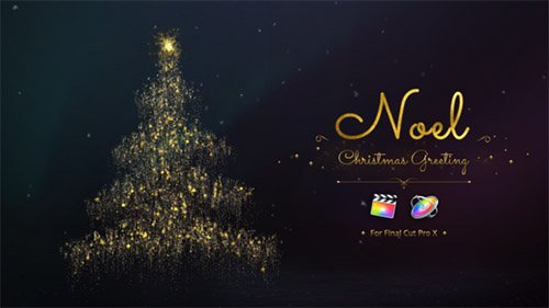 Noel - Christmas Greetings for Final Cut Pro & Apple Motion Templates (Videohive)