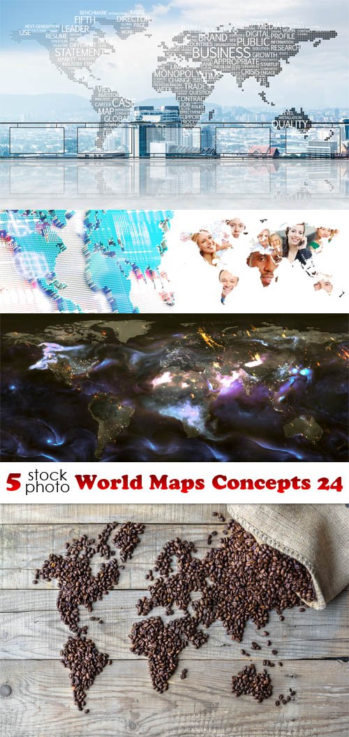Photos - World Maps Concepts 24