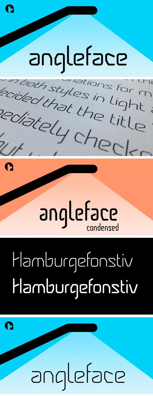 Angleface Font Family