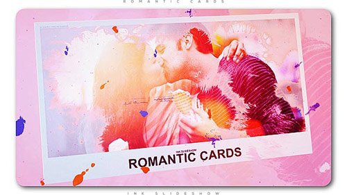 Romantic Cards Ink Slideshow - Project for After Effects (Videohive)