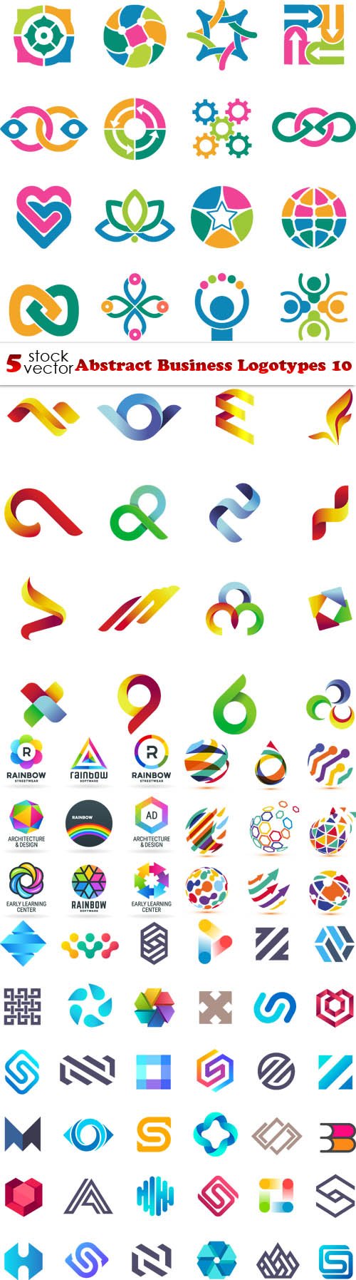 Vectors - Abstract Business Logotypes 100