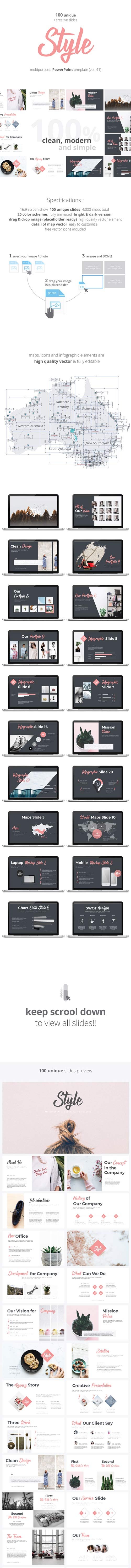 GraphicRiver - Style - Multipurpose PowerPoint Template (V 41) 22309258