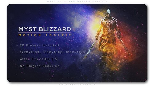 Myst Blizzard Motion ToolKit - After Effects Presets (Videohive)