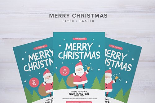 PSD Merry Christmas Flyer