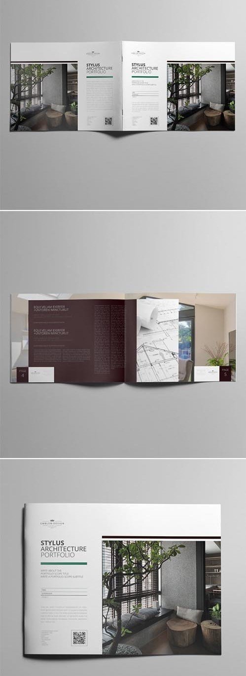 Stylus Architecture Portfolio US Letter Landscape