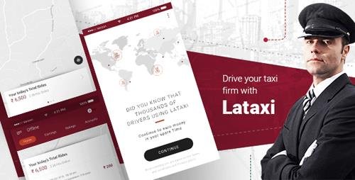 CodeCanyon - On Demand Taxi Booking Application Script- LaTaxi (Update: 30 April 18) - 20327957