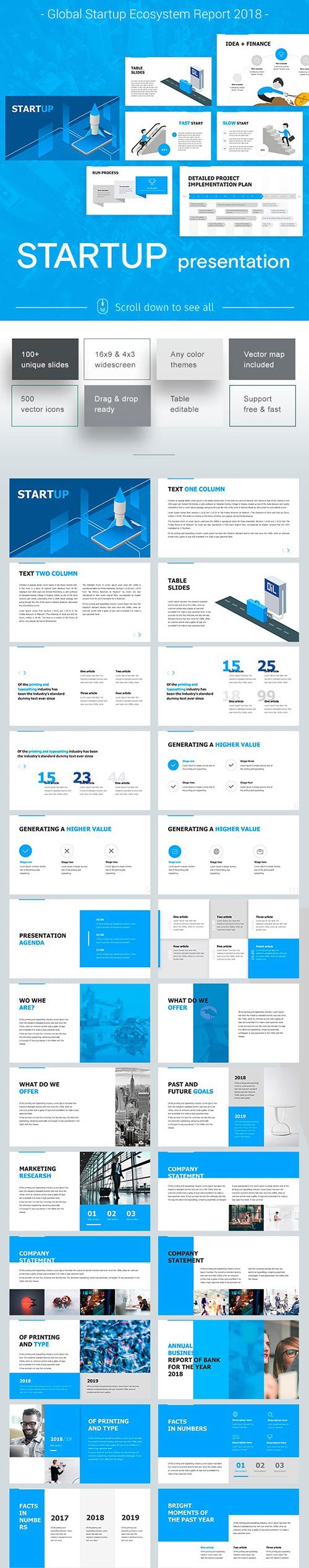 GraphicRiver - Start up Pitch Powerpoint Template 22651683