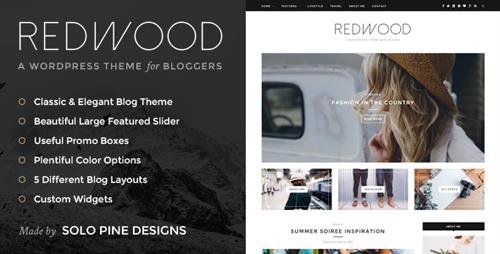 ThemeForest - Redwood v1.6 - A Responsive WordPress Blog Theme - 11811123