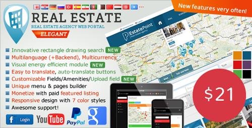 CodeCanyon - Real Estate Agency Portal v1.6.5 - 6539169 - NULLED