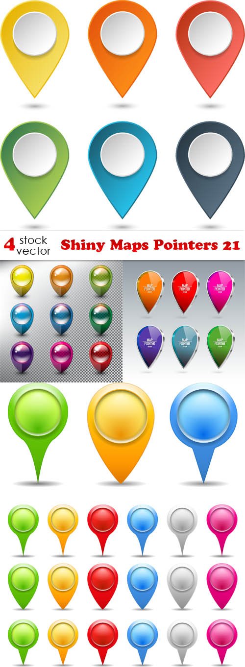 Vectors - Shiny Maps Pointers 21