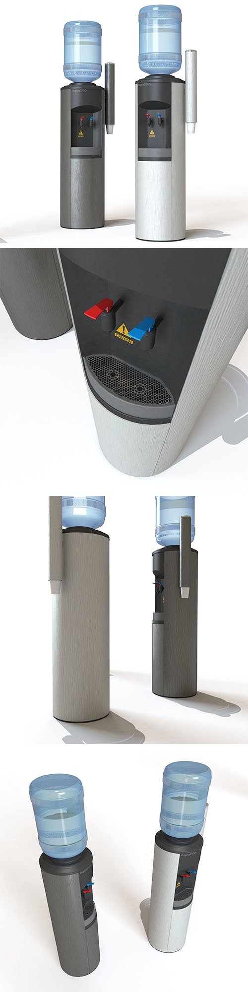 Water cooler dispenser 3D model
