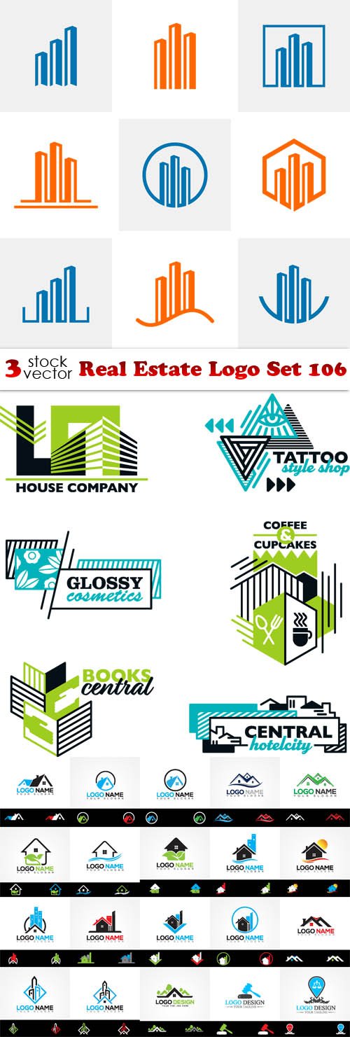 Vectors - Real Estate Logo Set 106