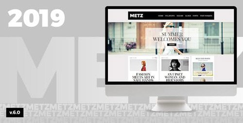 ThemeForest - Metz v6.0 - A Fashioned Editorial Magazine Theme (Update: 28 February 19) - 11269863
