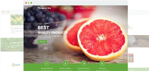 JoomShaper - Organic Life v2.0 - Eco-Friendly Businesses & e-Commerce Joomla Template
