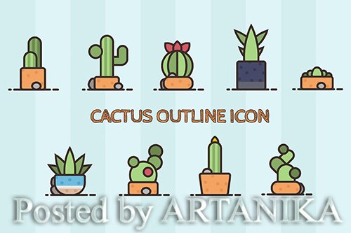 Cactus Succulent Icon