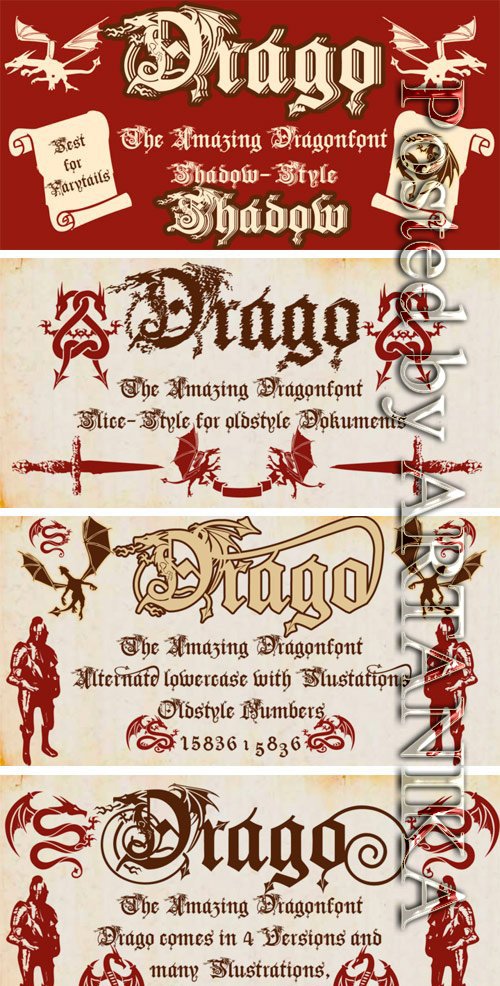 Drago Font Family