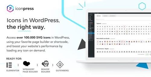 CodeCanyon - IconPress Pro v1.4.5 - Icon Management for WordPress - 22369178 - NULLED