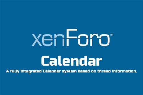 Calendar v4.1 - XenForo 2 Add-On