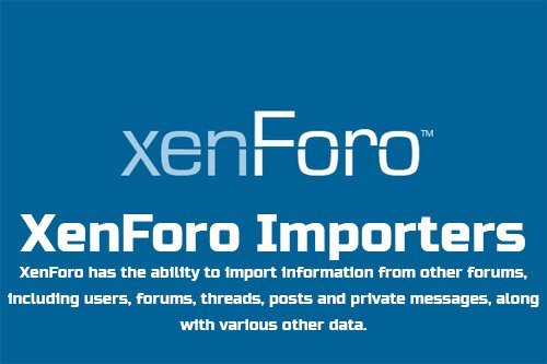 XenForo Importers v1.2.2 - XenForo 2 Add-On