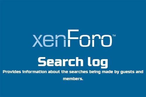 Search log v1.3 - XenForo 2 Add-On