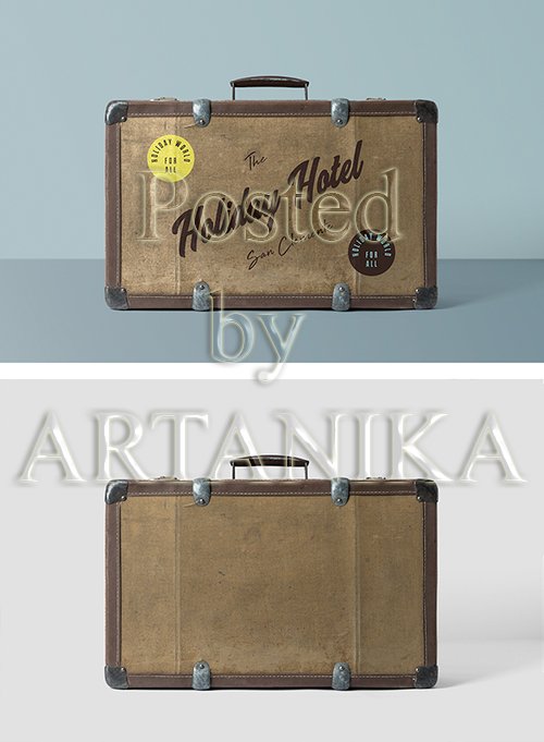 Suitcase Mockup